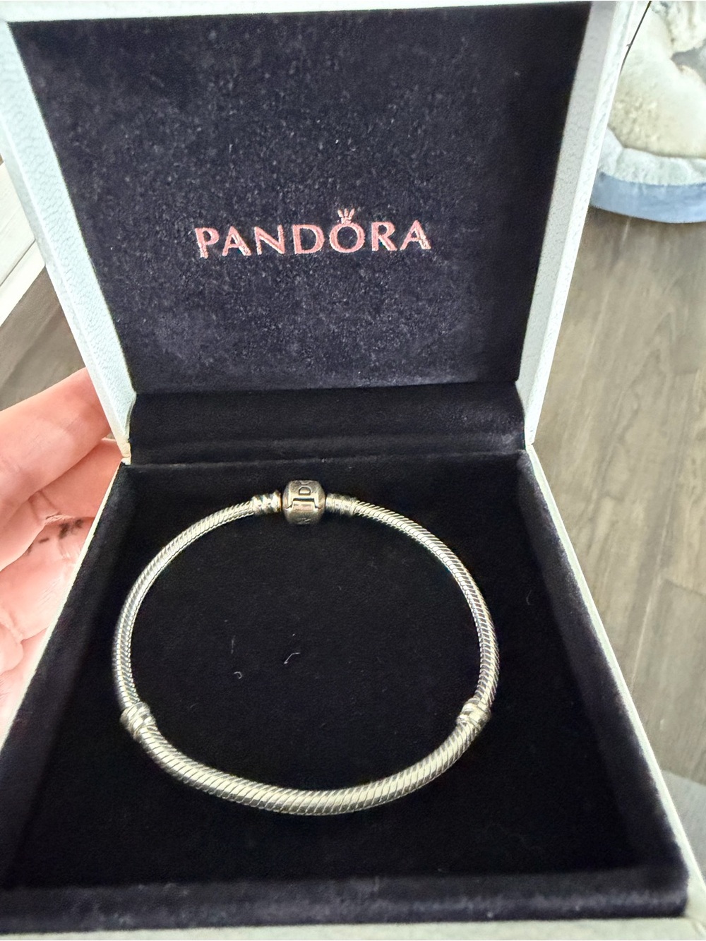 Pandora Sterling Silver Snake Chain Bracelet in Silver